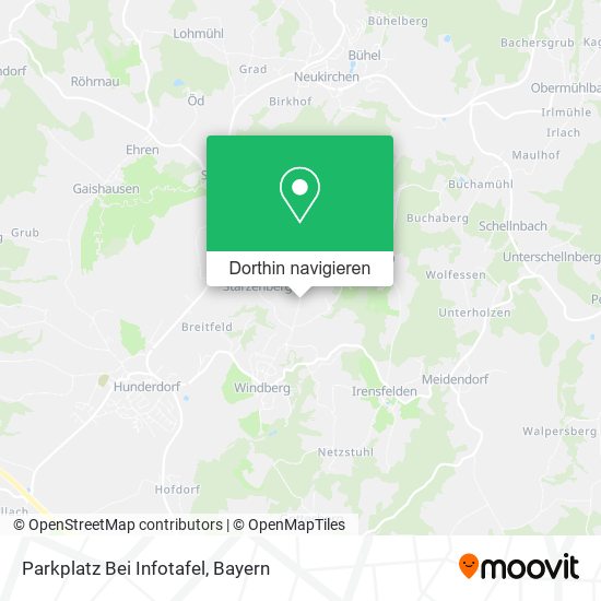 Parkplatz Bei Infotafel Karte