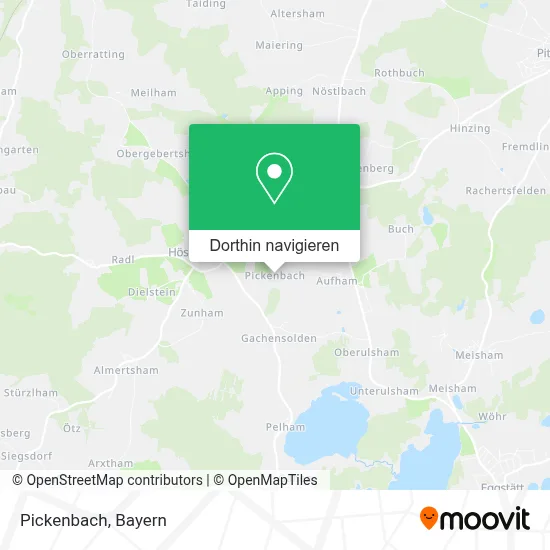 Pickenbach Karte