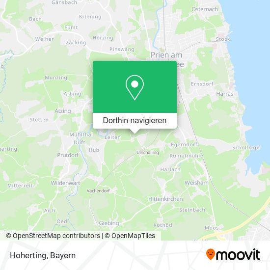 Hoherting Karte