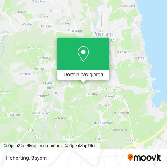 Hoherting Karte