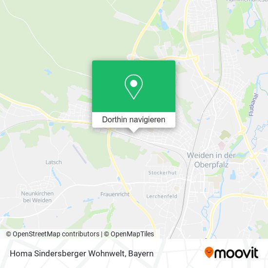 Homa Sindersberger Wohnwelt Karte