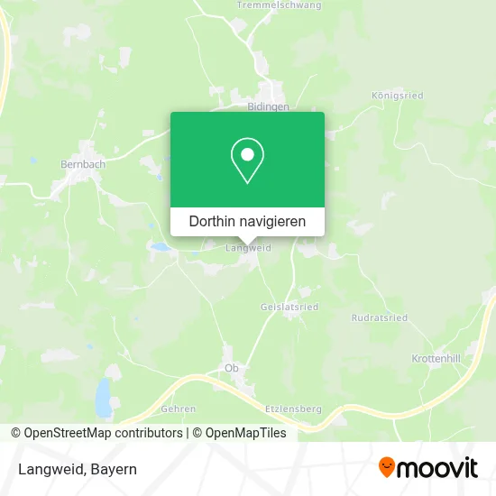 Langweid Karte