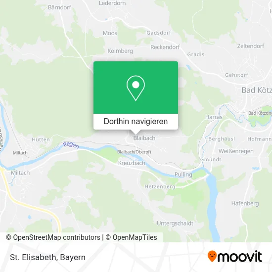St. Elisabeth Karte
