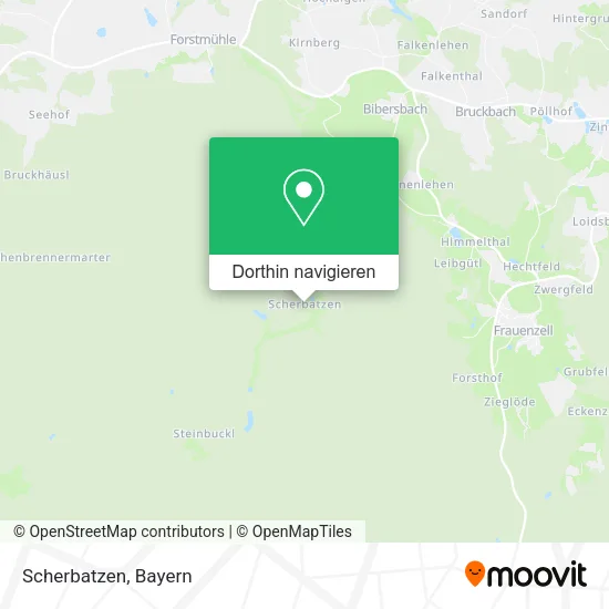 Scherbatzen Karte
