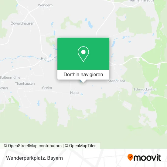 Wanderparkplatz Karte