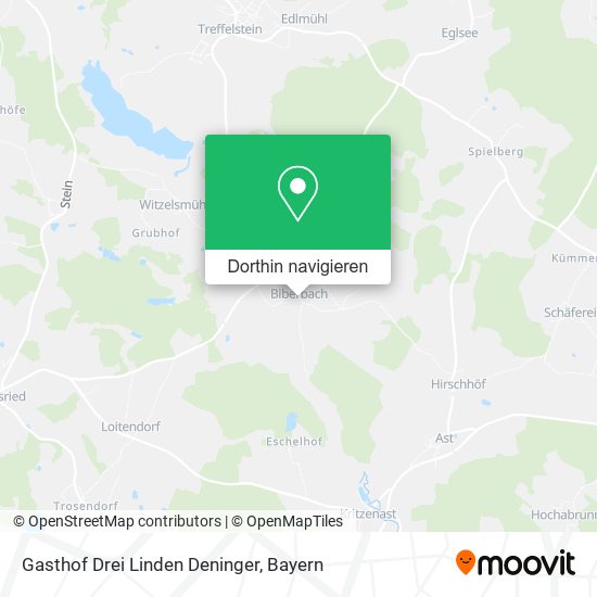 Gasthof Drei Linden Deninger Karte
