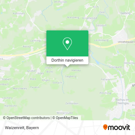 Waizenreit Karte