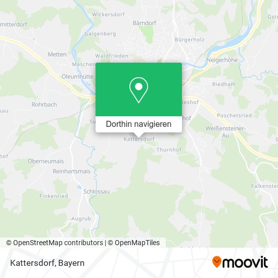 Kattersdorf Karte