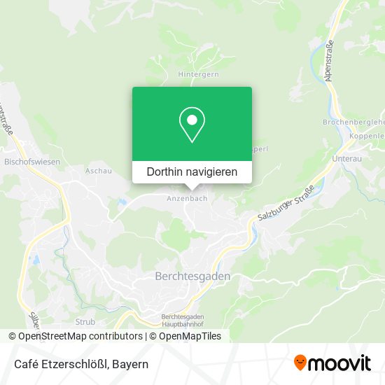 Café Etzerschlößl Karte