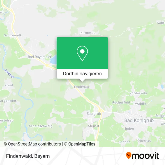 Findenwald Karte