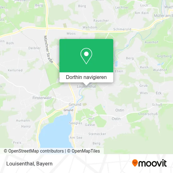 Louisenthal Karte