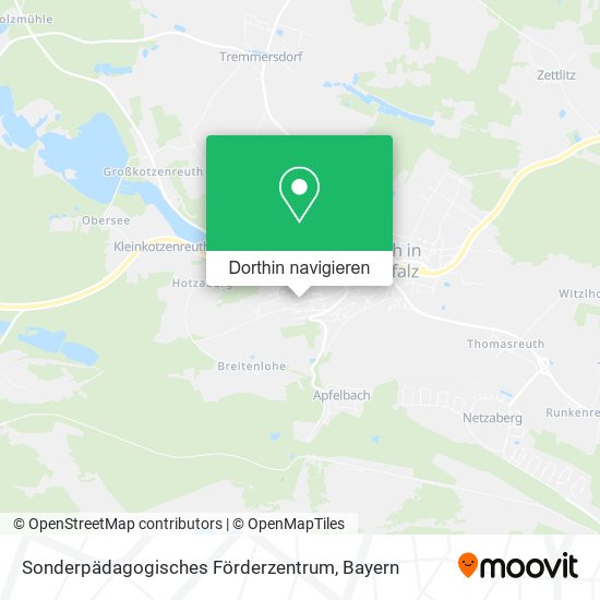 Sonderpädagogisches Förderzentrum Karte