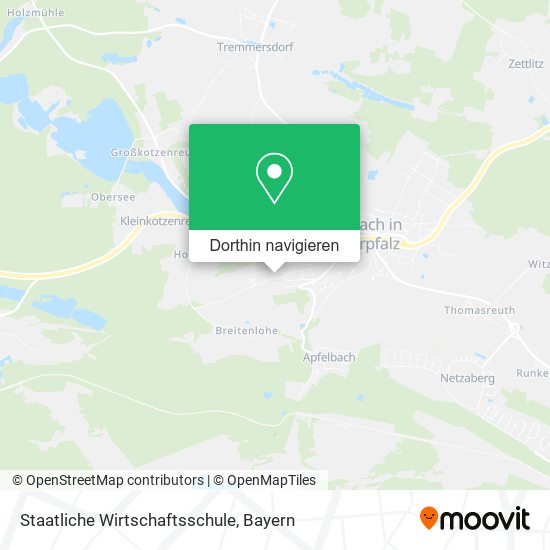 Staatliche Wirtschaftsschule Karte