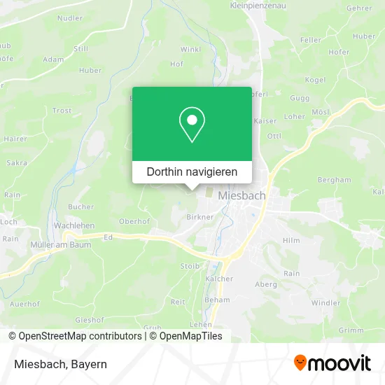 Miesbach Karte