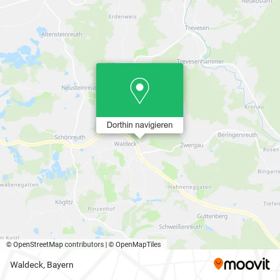 Waldeck Karte