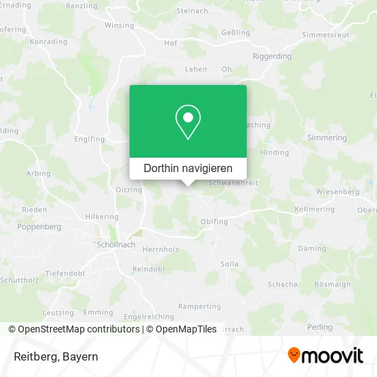 Reitberg Karte