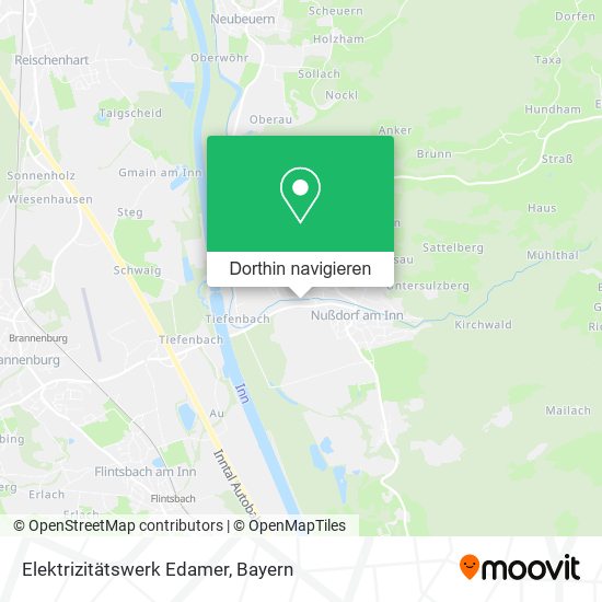 Elektrizitätswerk Edamer Karte
