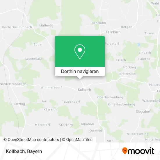 Kollbach Karte