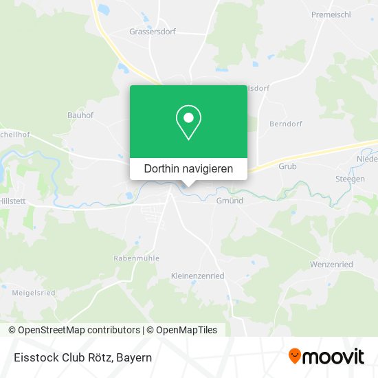 Eisstock Club Rötz Karte