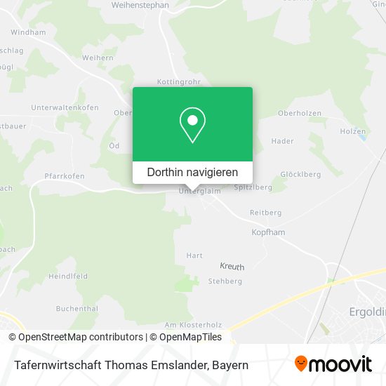 Tafernwirtschaft Thomas Emslander Karte