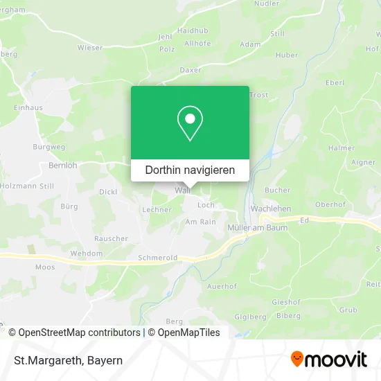St.Margareth Karte
