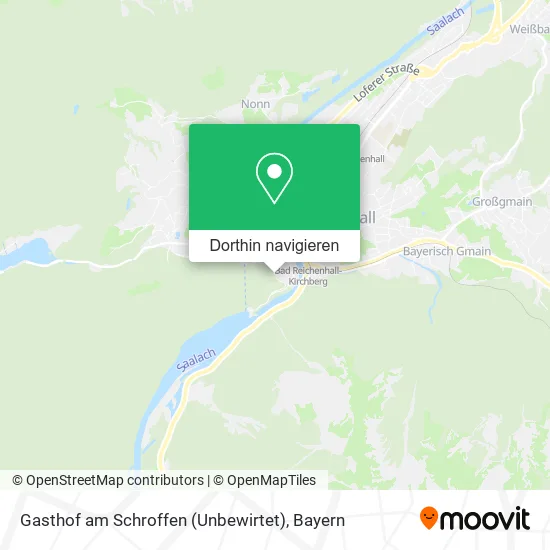 Gasthof am Schroffen (Unbewirtet) Karte