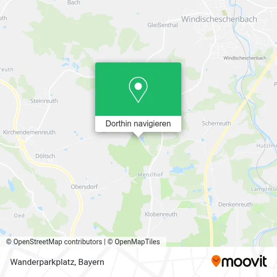 Wanderparkplatz Karte