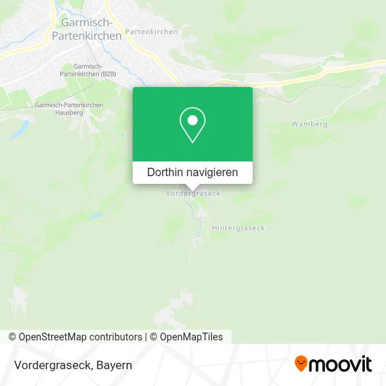 Vordergraseck Karte