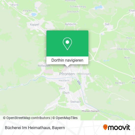 Bücherei Im Heimathaus Karte