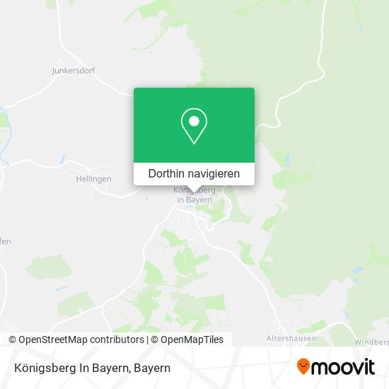 Königsberg In Bayern Karte