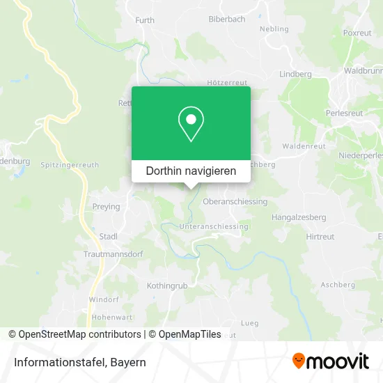 Informationstafel Karte