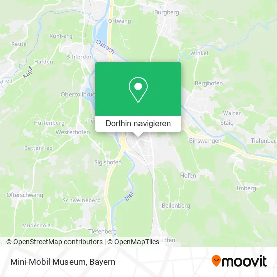 Mini-Mobil Museum Karte