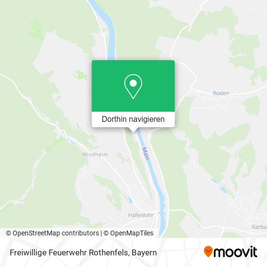 Freiwillige Feuerwehr Rothenfels Karte