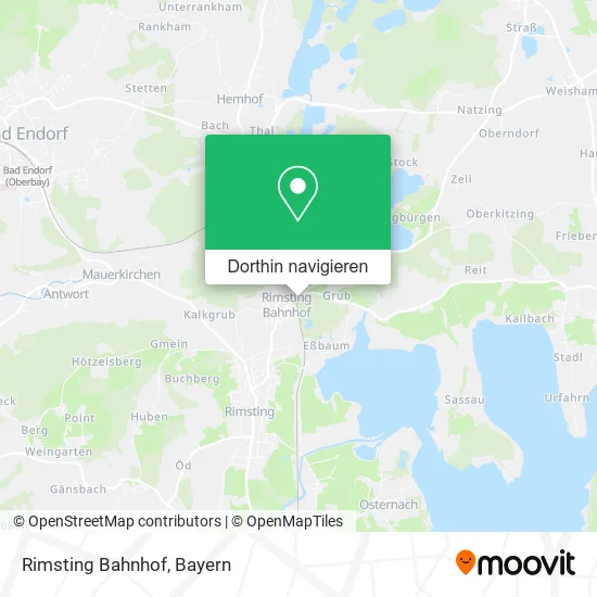 Rimsting Bahnhof Karte