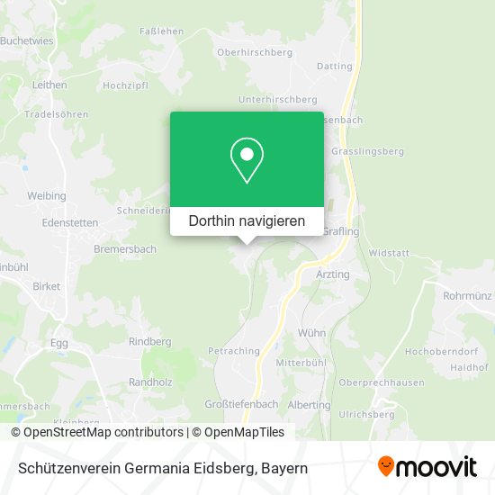 Schützenverein Germania Eidsberg Karte