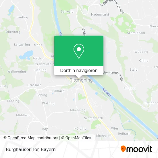 Burghauser Tor Karte