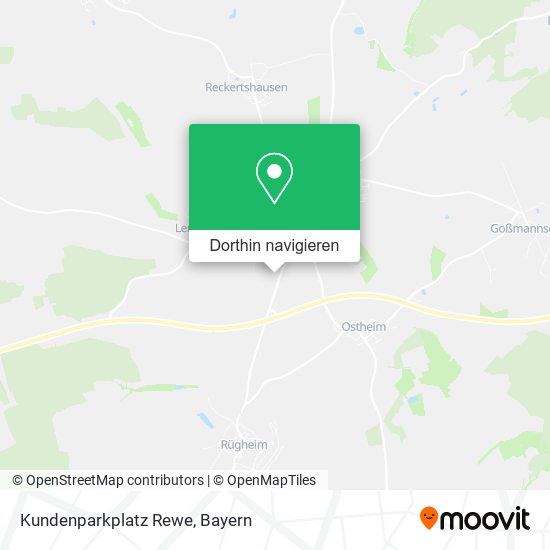 Kundenparkplatz Rewe Karte