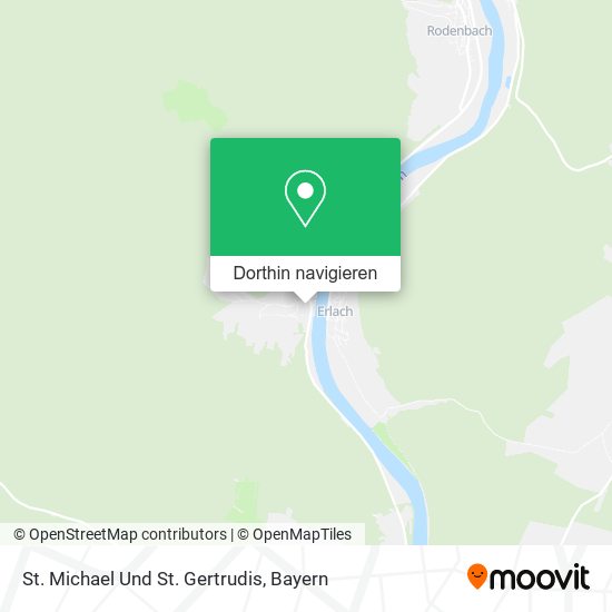St. Michael Und St. Gertrudis Karte