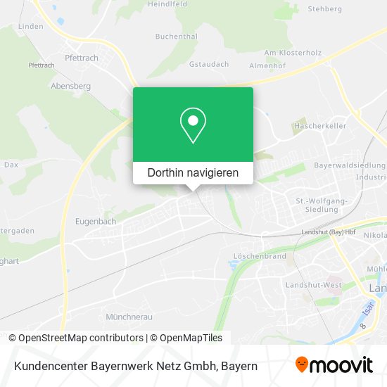 Kundencenter Bayernwerk Netz Gmbh Karte