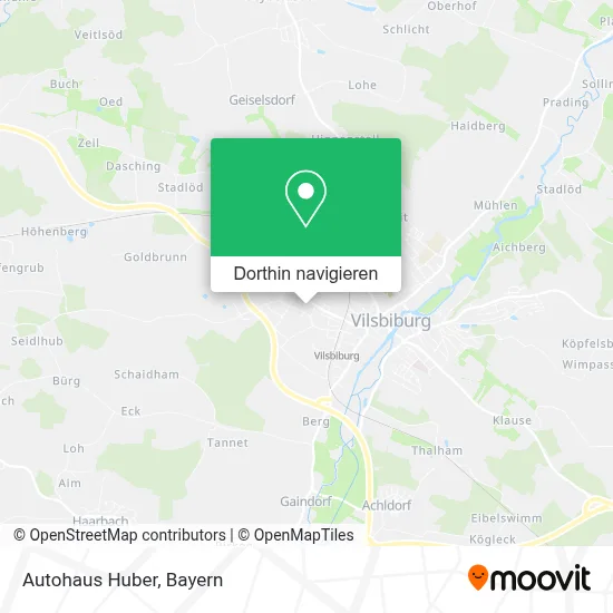 Autohaus Huber Karte