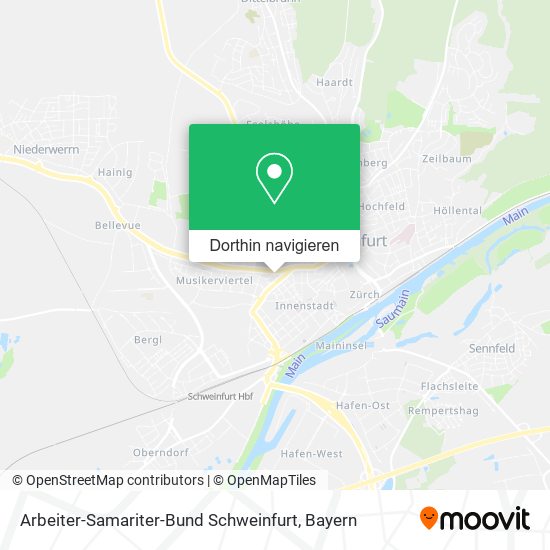 Arbeiter-Samariter-Bund Schweinfurt Karte