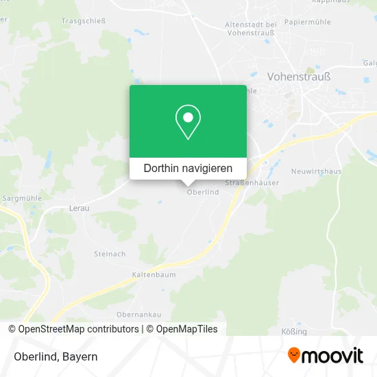 Oberlind Karte