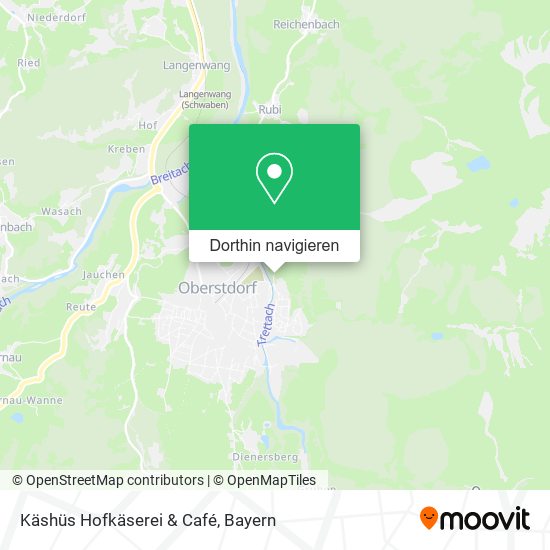 Käshüs Hofkäserei & Café Karte