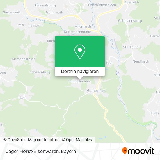 Jäger Horst-Eisenwaren Karte