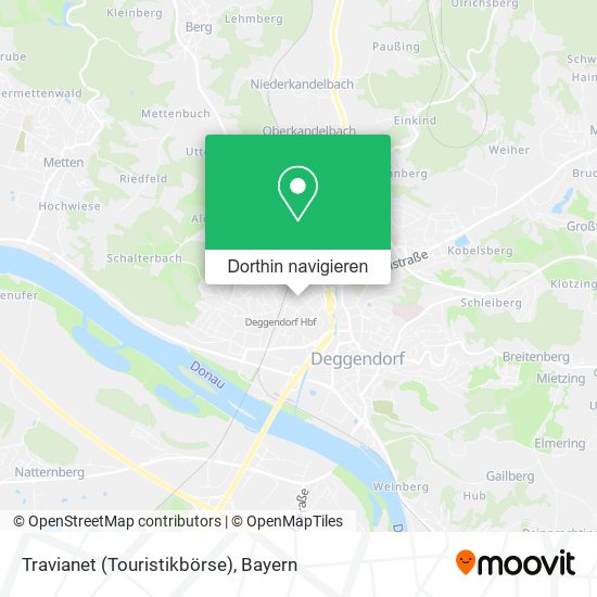 Travianet (Touristikbörse) Karte