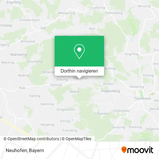 Neuhofen Karte