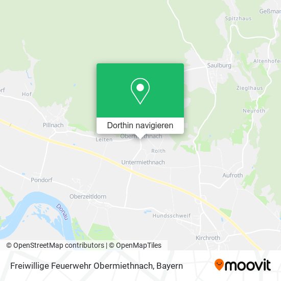 Freiwillige Feuerwehr Obermiethnach Karte