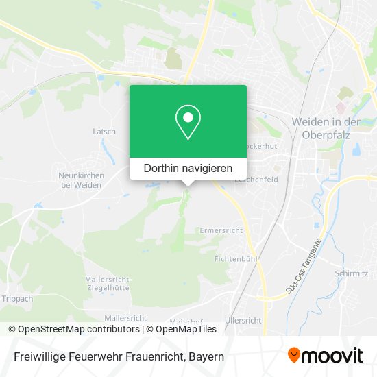 Freiwillige Feuerwehr Frauenricht Karte
