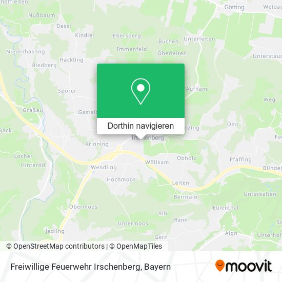 Freiwillige Feuerwehr Irschenberg Karte