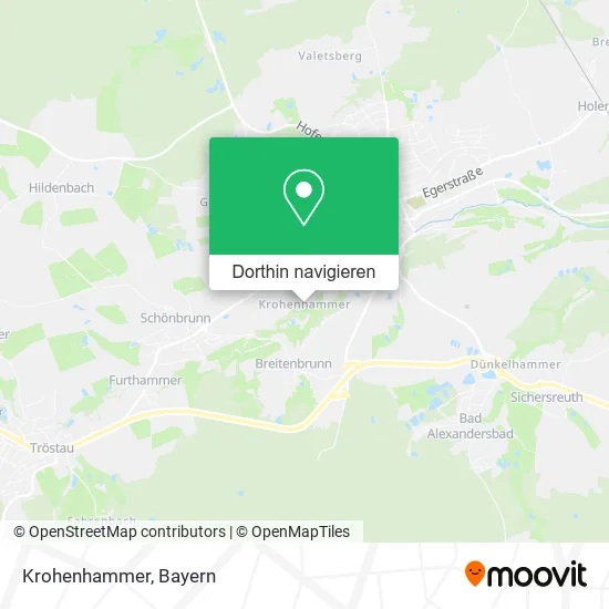Krohenhammer Karte